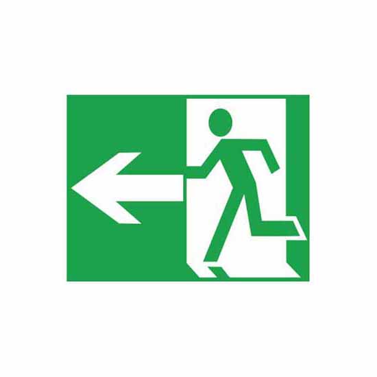 Man Running Arrow Left (1531)
