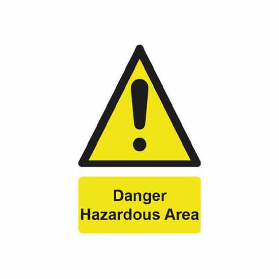 'Danger Hazardous Area' (4107)
