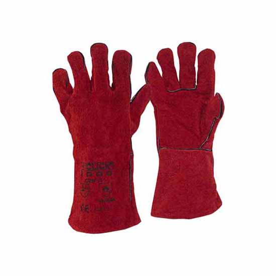 Welding Gauntlets Red