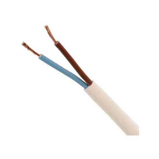 PX 2182Y White 2 Core Flex - 0.75mm x 100 Metre