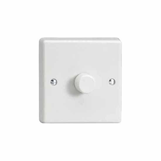 Varilight JQP401W 1 Gang 400w Pro Dimmer Switch