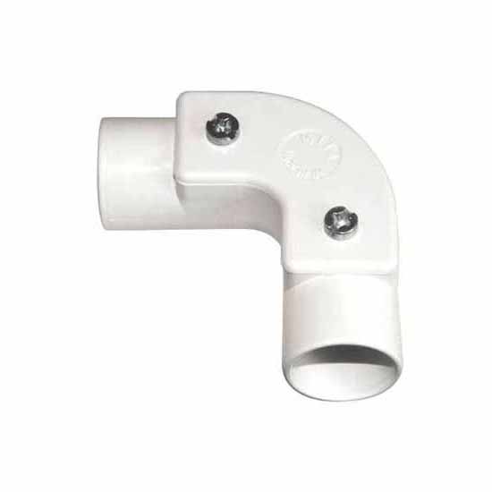 Mita PIE20 20mm White PVC Inspection Elbow