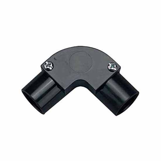 Falcon IE-20B 20mm Black PVC Inspection Elbow