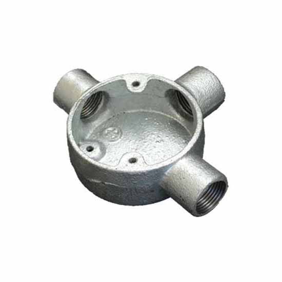 Niglon CB320G Galvanised 20mm 3 Way Tee Box