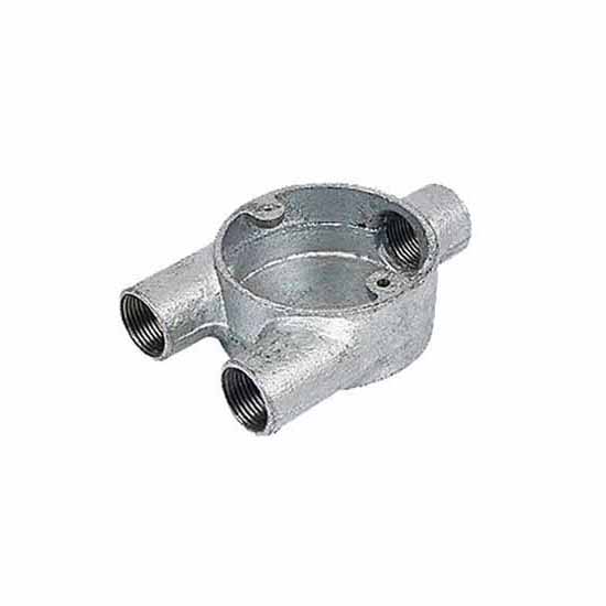 Niglon CBY320G Galvanised 20mm Conduit Y Box