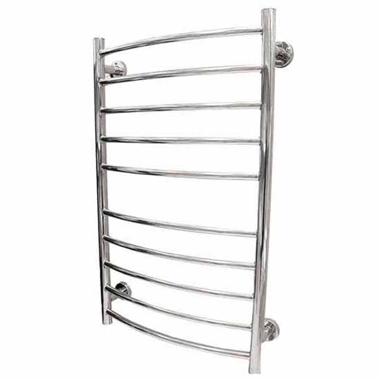 Hyco Aquilo AQ100LC 100w Curved Towel Rail H860mm x W530mm