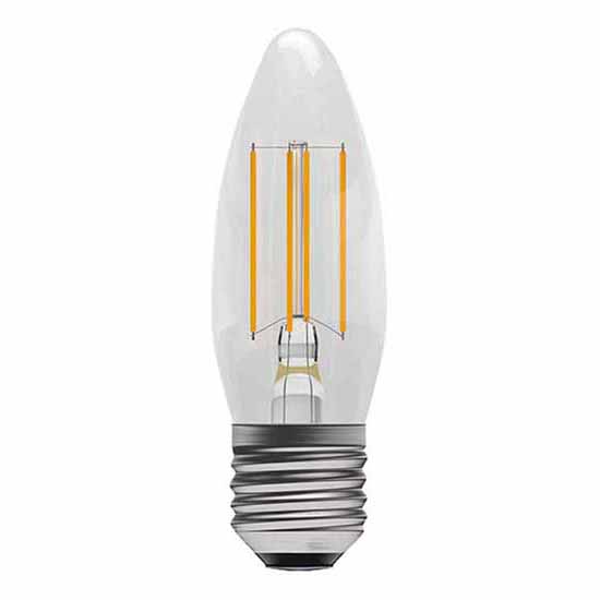 Bell 60111 4w LED Filament Candle Lamp ES - Cool White