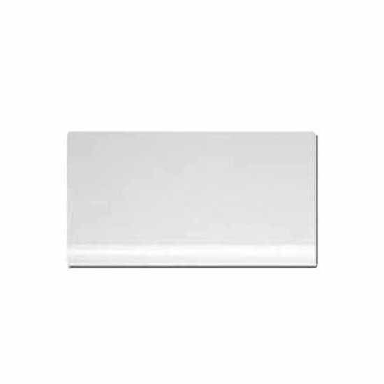 Classical White Plastic End Bath Panel