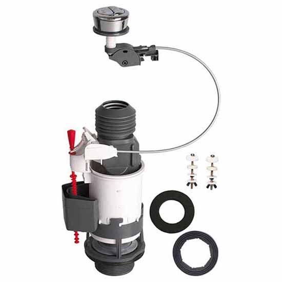 Wirquin 10120446 Jolyflush Dual Flush Valve - 2" & 1.5"