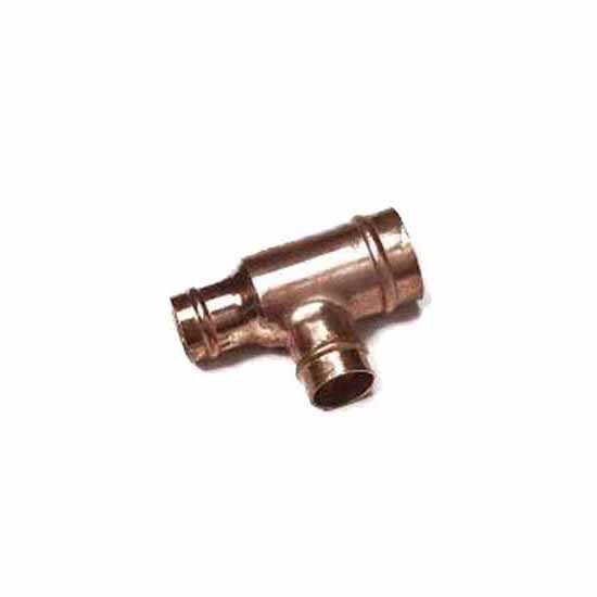 22x15x15mm Solder Ring Branch and End Reduced Tee