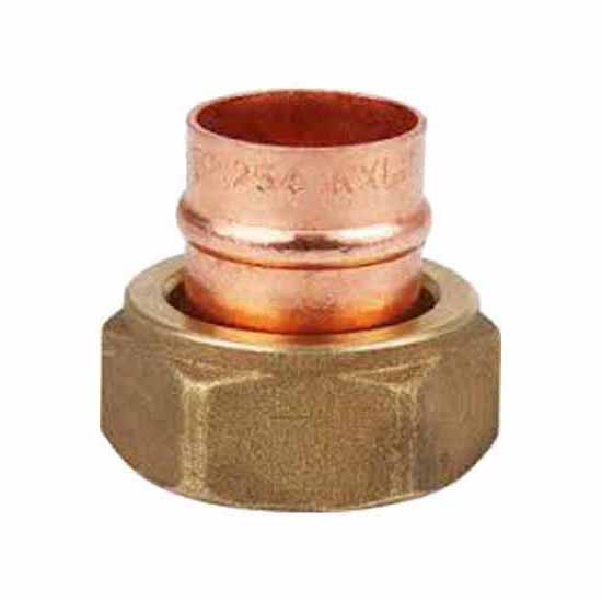 22mm x 1" Solder Ring Straight Cylinder Union