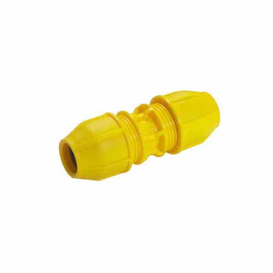 Yellow Gas Pipe Fitting Male Thread - 25mm x 3/4"