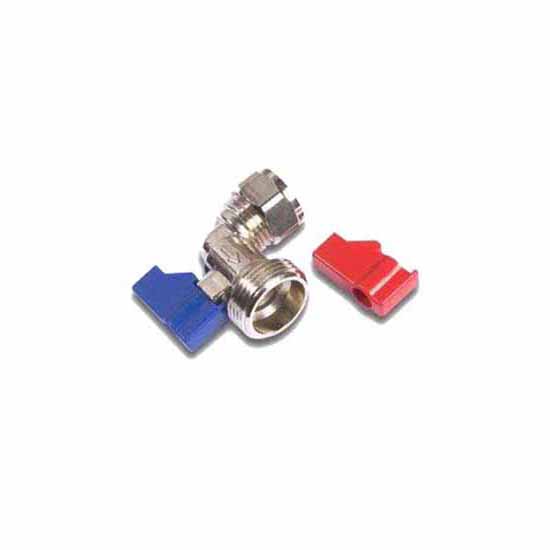 15mm x ¾" Angle Washing Machine Tap