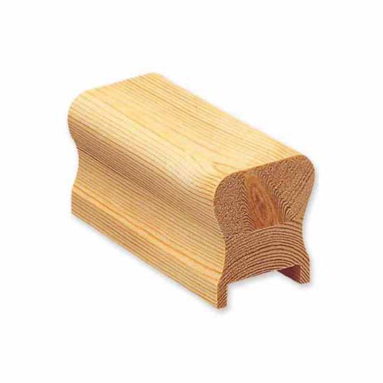 Berry (59 x 59) HDR Profile Handrail 32mm - Pine
