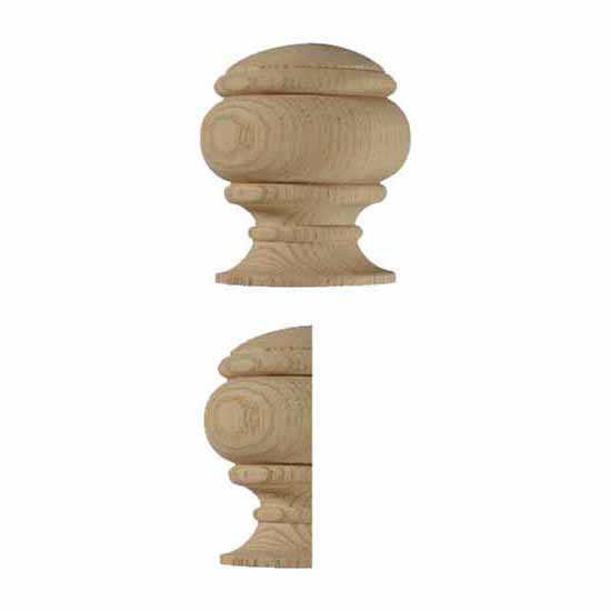 Richard Burbidge Classic White Oak 90mm Newel Cap