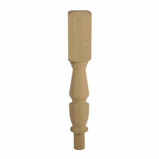 Richard Burbidge White Oak 90mm Plain Newel Turning