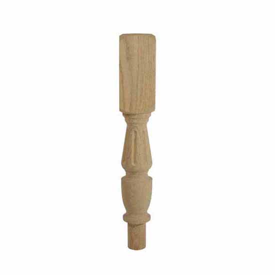Richard Burbidge White Oak 90mm Fluted Newel Turning