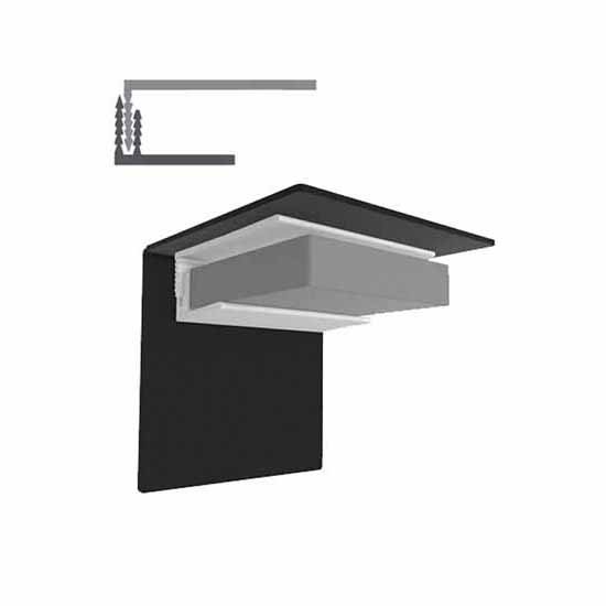 Multipanel Ceilings Type L End Cap Trim - 2700mm