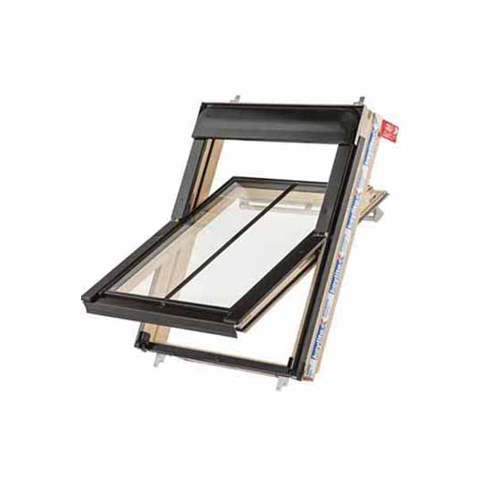 Keylite Pine Centre Pivot Conservation Roof Window Hi-Therm