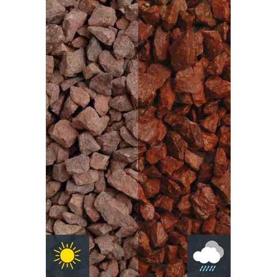 14mm Red Granite Gravel