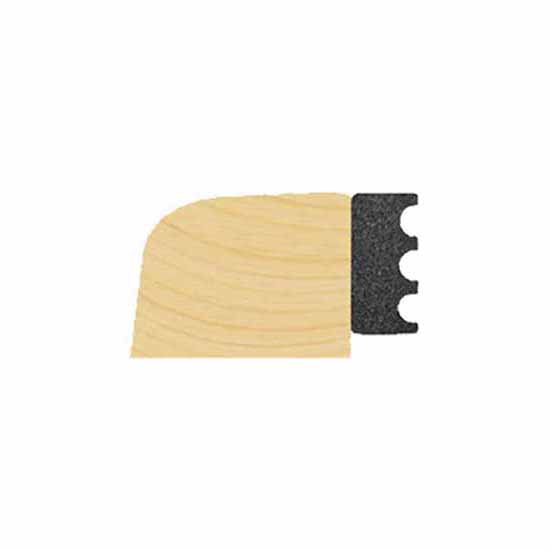 EPDM Black M Profile Dry Glazing Strip