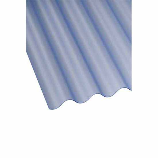 Corolux Miniature Profile 662mm Clear PVC Corrugated Roof Sheet - 603mm Cover