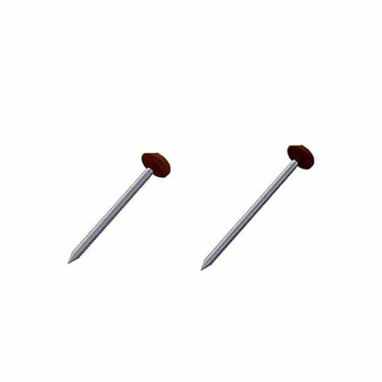Brown Polytop Nails Box of 100