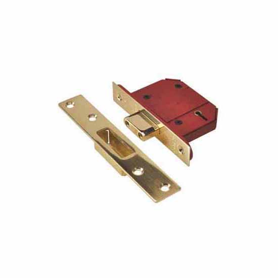 Union J2100S Satin Chrome 5 Lever Strongbolt Deadlock