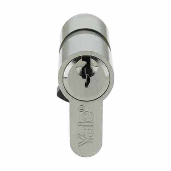 Yale Euro Double Cylinder Nickel Plated P-ED