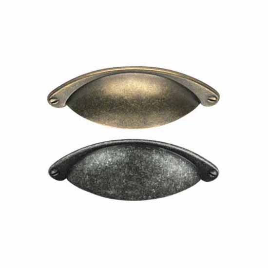 Carlisle 64mm Cup Pattern Cabinet Pull