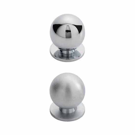 Carlisle CH6C 25mm Cupboard Ball Knob on Rose
