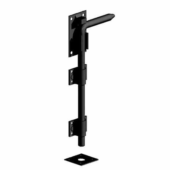 Birkdale Black Japanned GM Garage Door Bolt