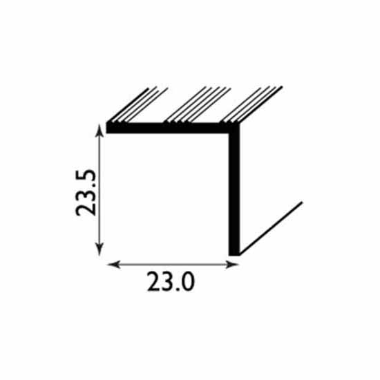 Tubeway Easyfix Matwell Angle - 2700mm