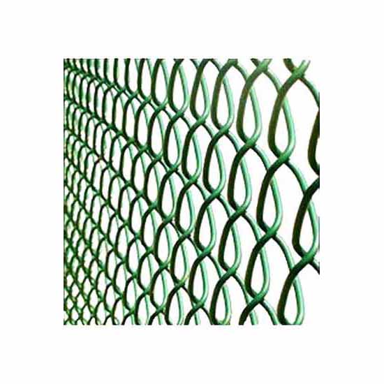 Green PVC Coated Chain Link Fencing - 25 metres