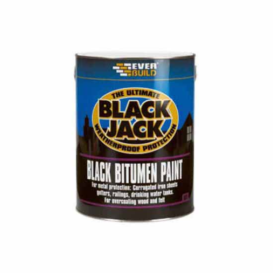 Everbuild Black Jack 901 Black Bitumen Paint
