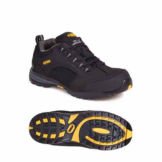 Apache AP318SM Black Safety Trainers