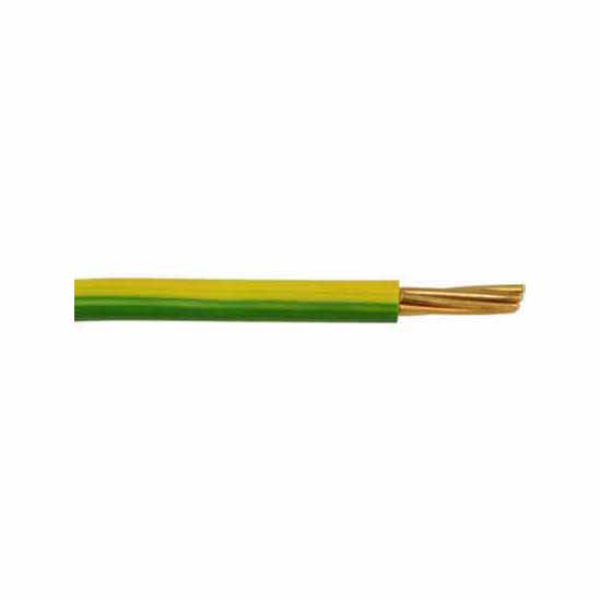 10mm² Green & Yellow Singles Cable 6491X