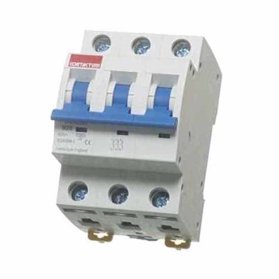 Contactum Triple Pole MCB D Curve
