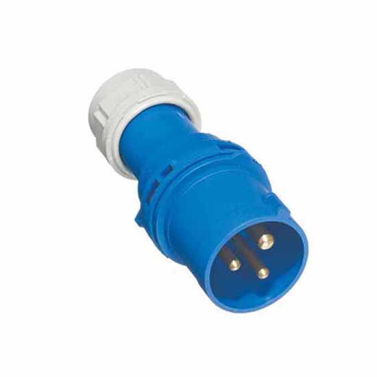 Europa IP44 240 Volt 2 Pin & Earth Blue Industrial Plug