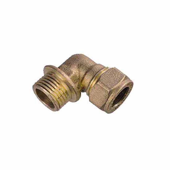 Brass Compression Elbow x Male BSP

