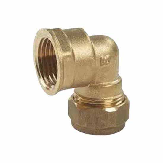 Brass Compression Elbow x Female BSP
