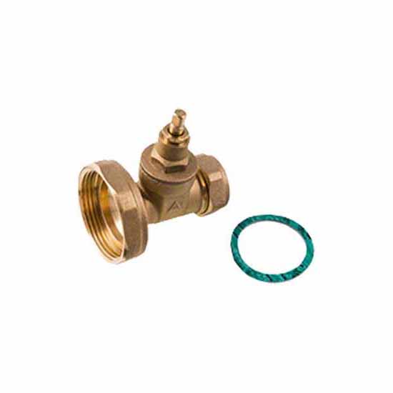 STH Westco Brass Gate Pump Valves Compression x 1.5" Female BSP - Pack of 2