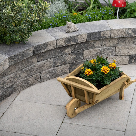 Tobermore Garden Stone & Secura Lite Coping - 310/255 x 240 x 70mm