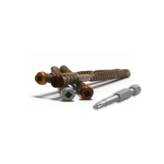 FastenMaster TrapEase 3 Trex Composite Decking Screws & Drill Bit - 350 Per Box