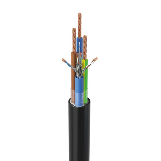 Trident Plus 3 Core 6mm 6EV SWA CAT6 Cable - Per Metre