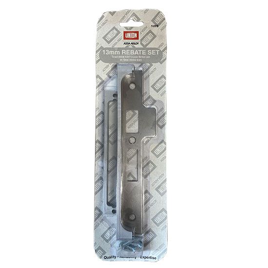 Union 1/2" Rebate Set Y2979 Satin Chrome to Suit 2277