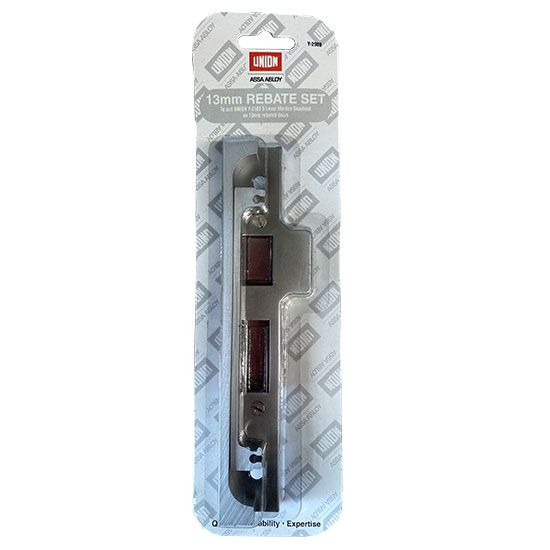 Union 1/2" Rebate Set Y2989 Satin Chrome to Suit 2201