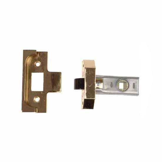 Union Y2650 Electro Brass Rebated Tubular Mortice Latch