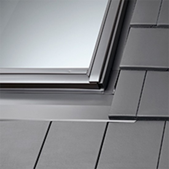 Velux EKL 2002M Slate Bottom & Middle Adjustable Flashing Element inc. BDX 2000 & Cover Plate (100 - 160mm Gap)