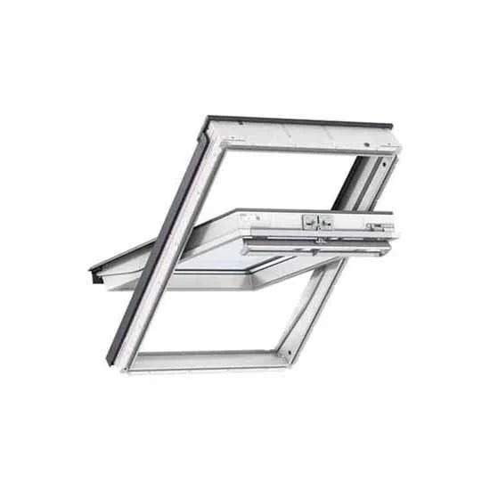 Velux GGL 2070 White Painted Centre Pivot Roof Window Clear Laminated